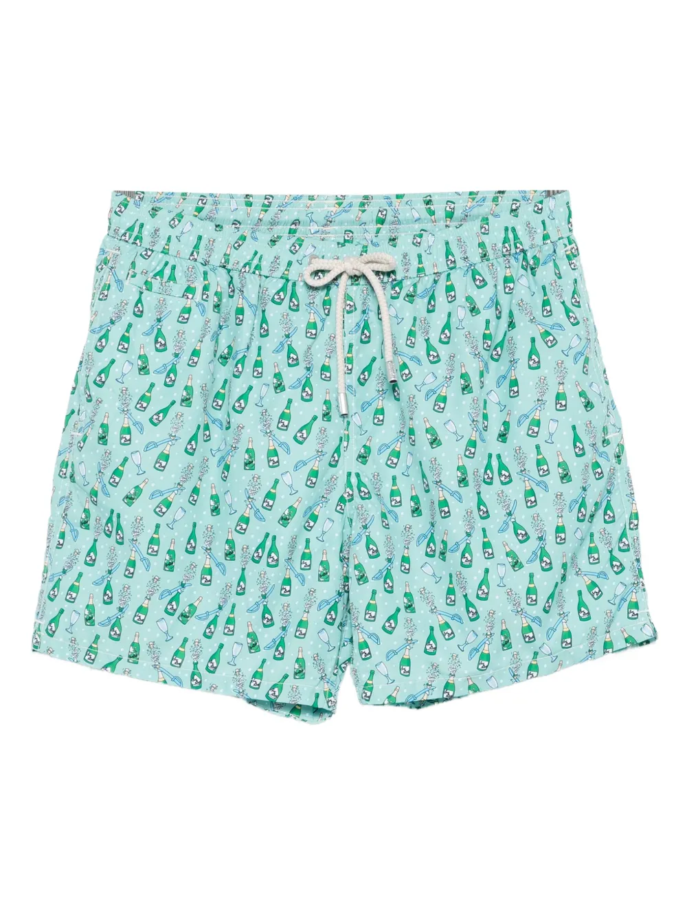 MC2 Saint Barth Lighting Micro Fantasy swim shorts Groen