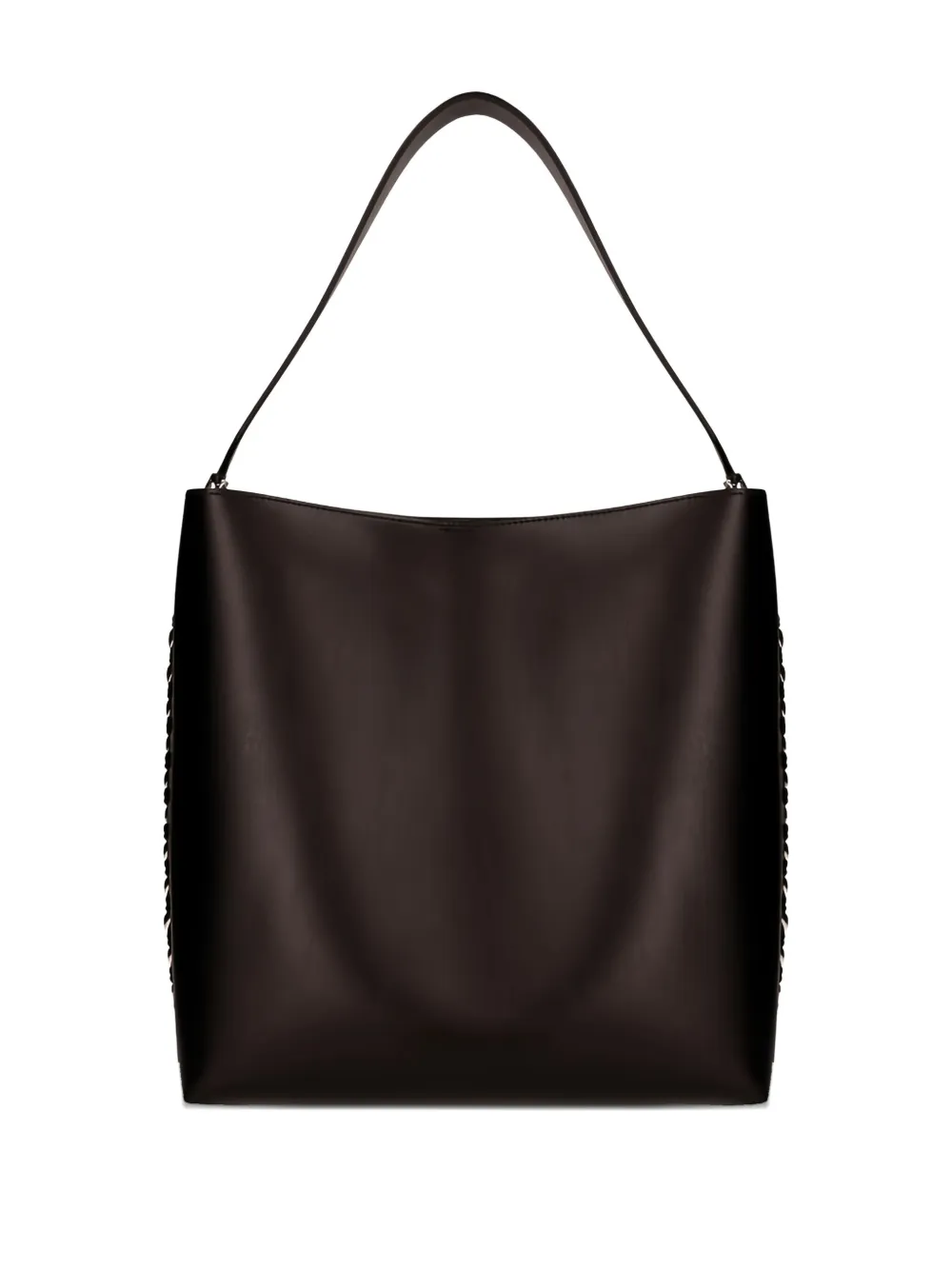 Stella McCartney Frayme chain-embellished tote bag Zwart