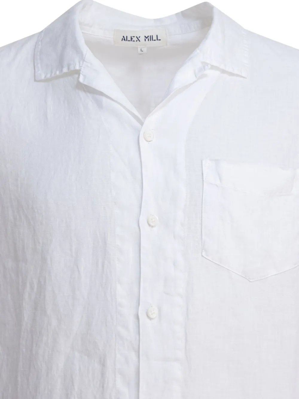 Alex Mill Linen Shirt In White