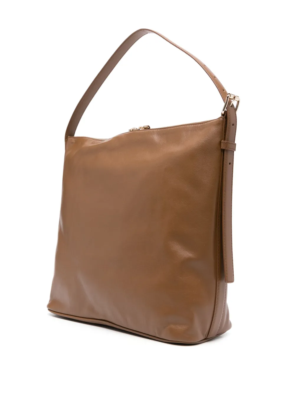 A.P.C. leather shoulder bag Bruin