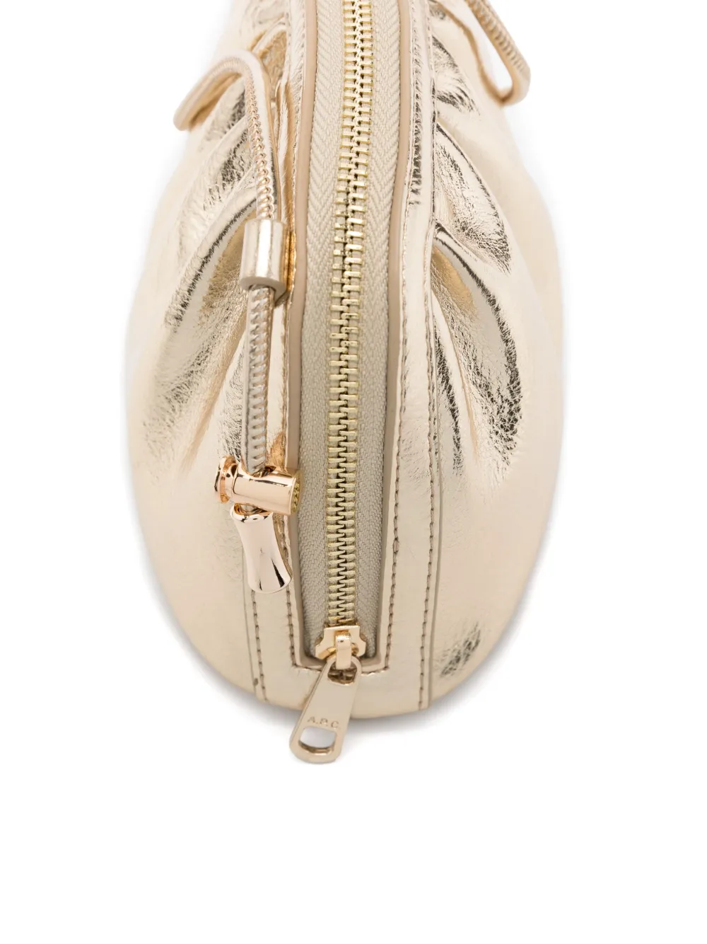 A.P.C. Ninon kleine schoudertas Goud