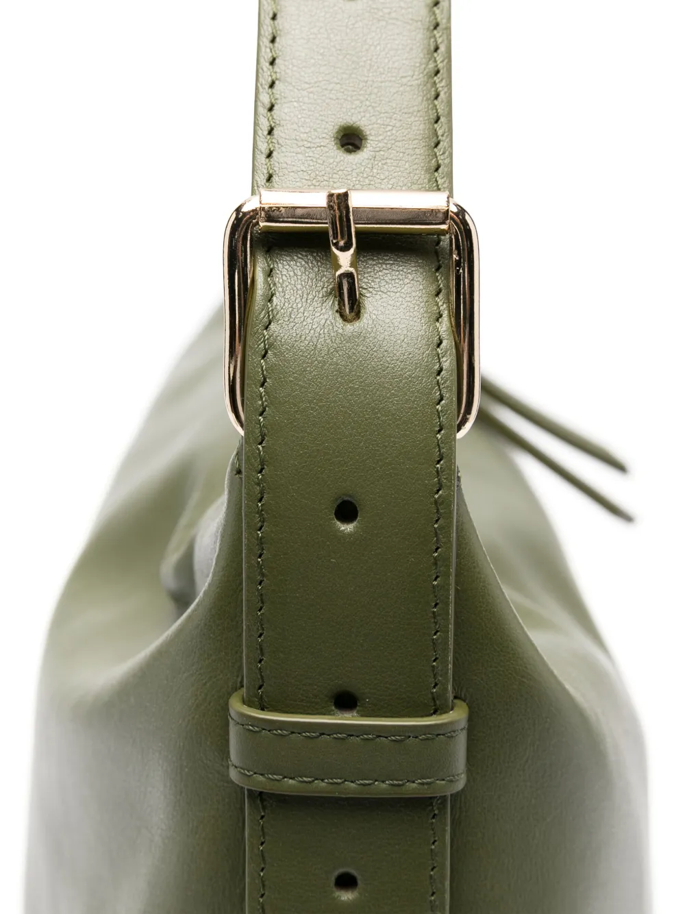 A.P.C. leather shoulder bag Groen