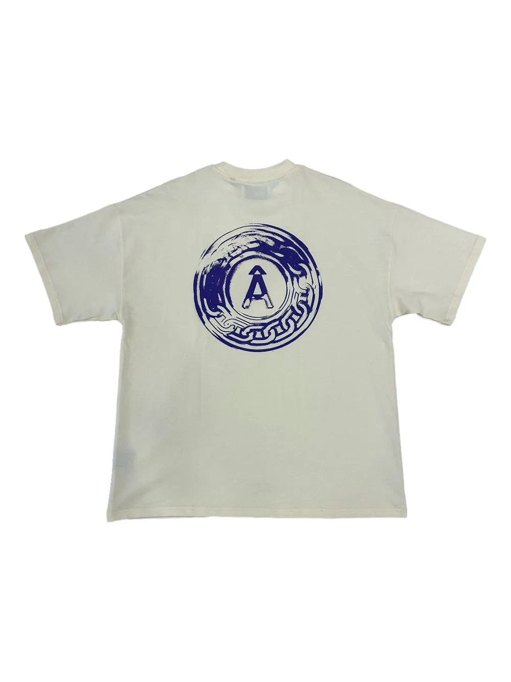 Ateliers de Nîmes Augusta logo-print T-shirt - Beige