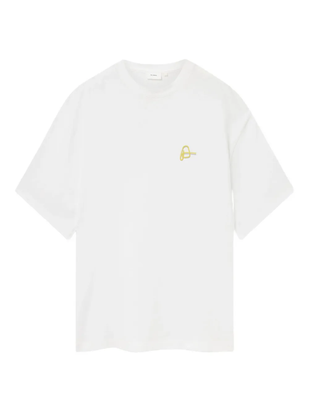 Axel Arigato Paper Clip logo-embroidered T-shirt | White | Image 1