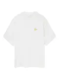 Axel Arigato Paper Clip logo-embroidered T-shirt - White
