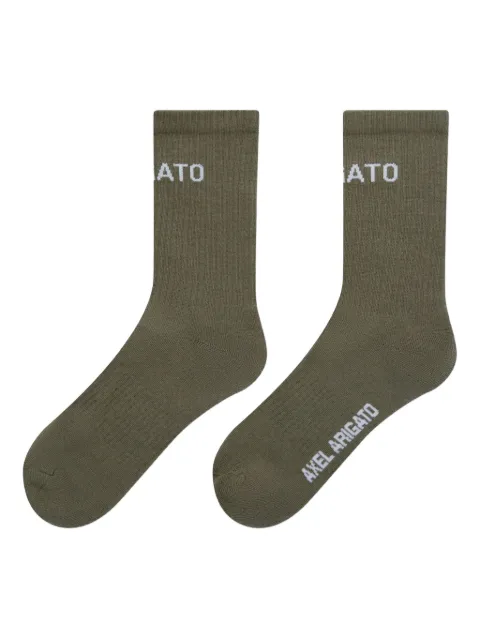 Axel Arigato logo-intarsia crew socks