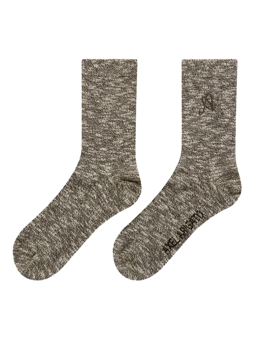 Axel Arigato calcetines con efecto melange | neutro | Image 1
