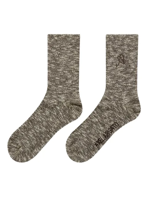 Axel Arigato calcetines con efecto melange