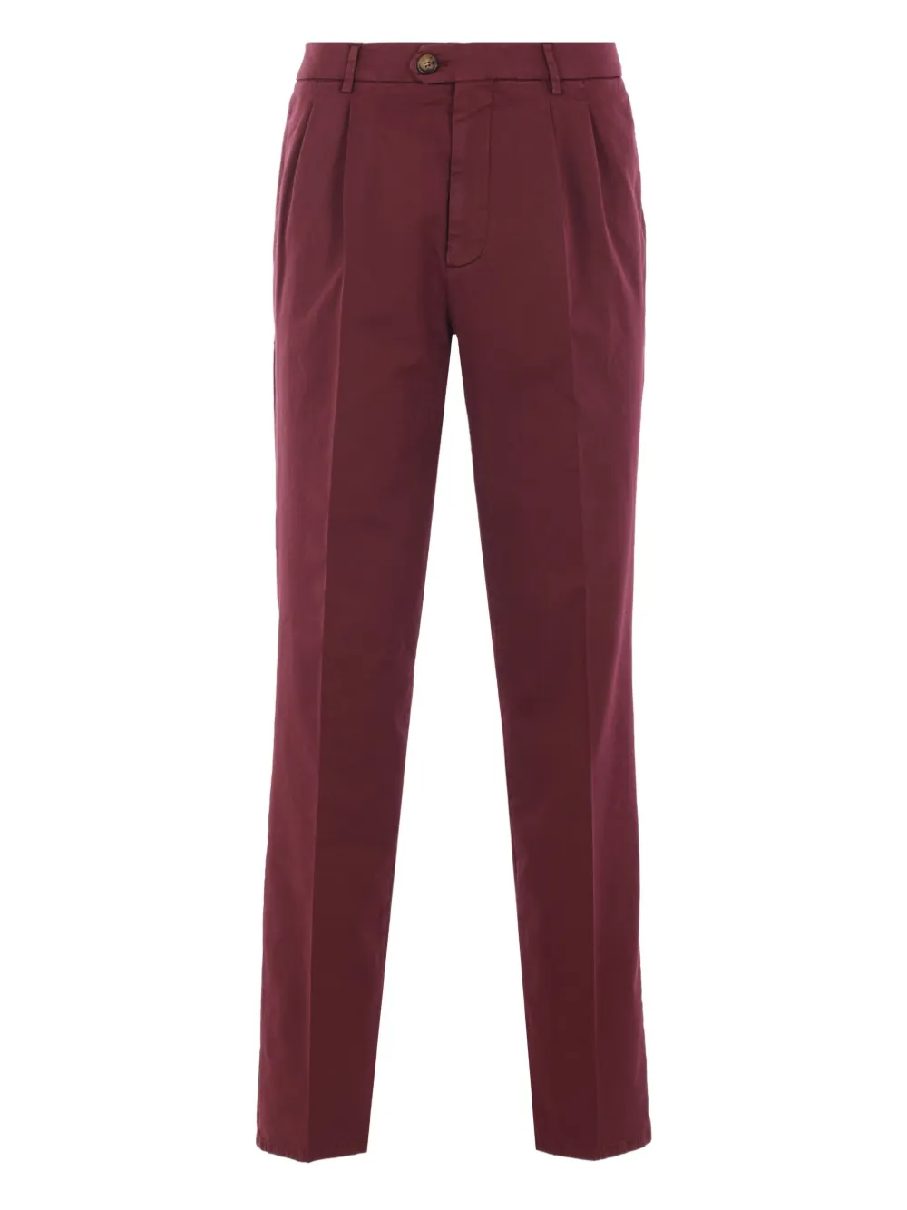 Brunello Cucinelli straight-leg trousers | Red | Image 1