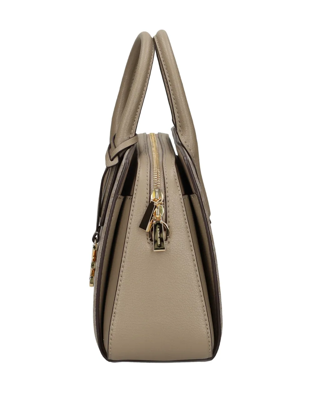 Michael Kors small Laila monogram-pattern tote bag Beige