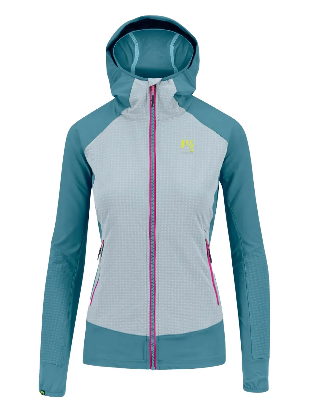 KARPOS hooded textured jacket | Blue | Image 1