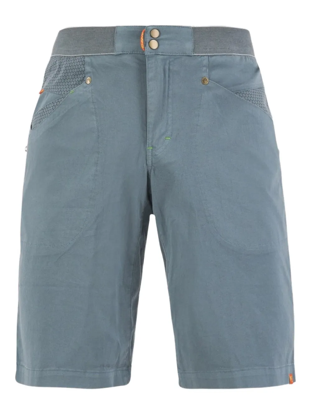 KARPOS elastic-waistband mesh-pocket shorts | Green | Image 1