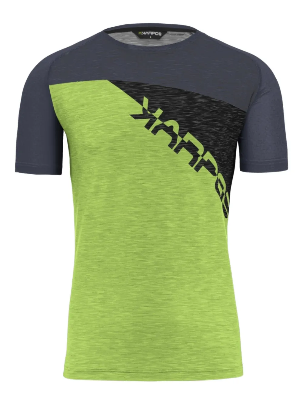 colour-block short-sleeve T-shirt