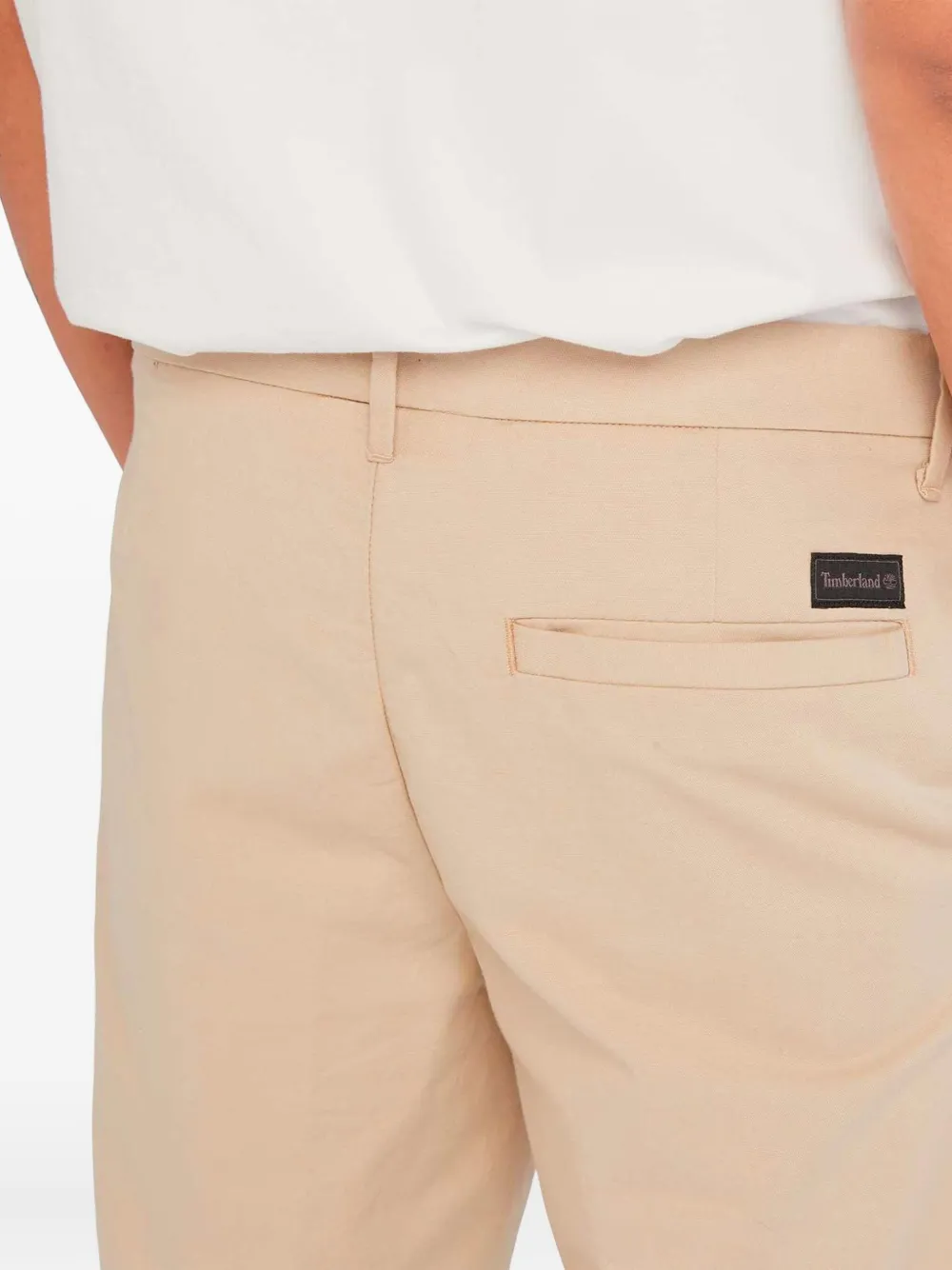 Timberland Shorts met logopatch Beige