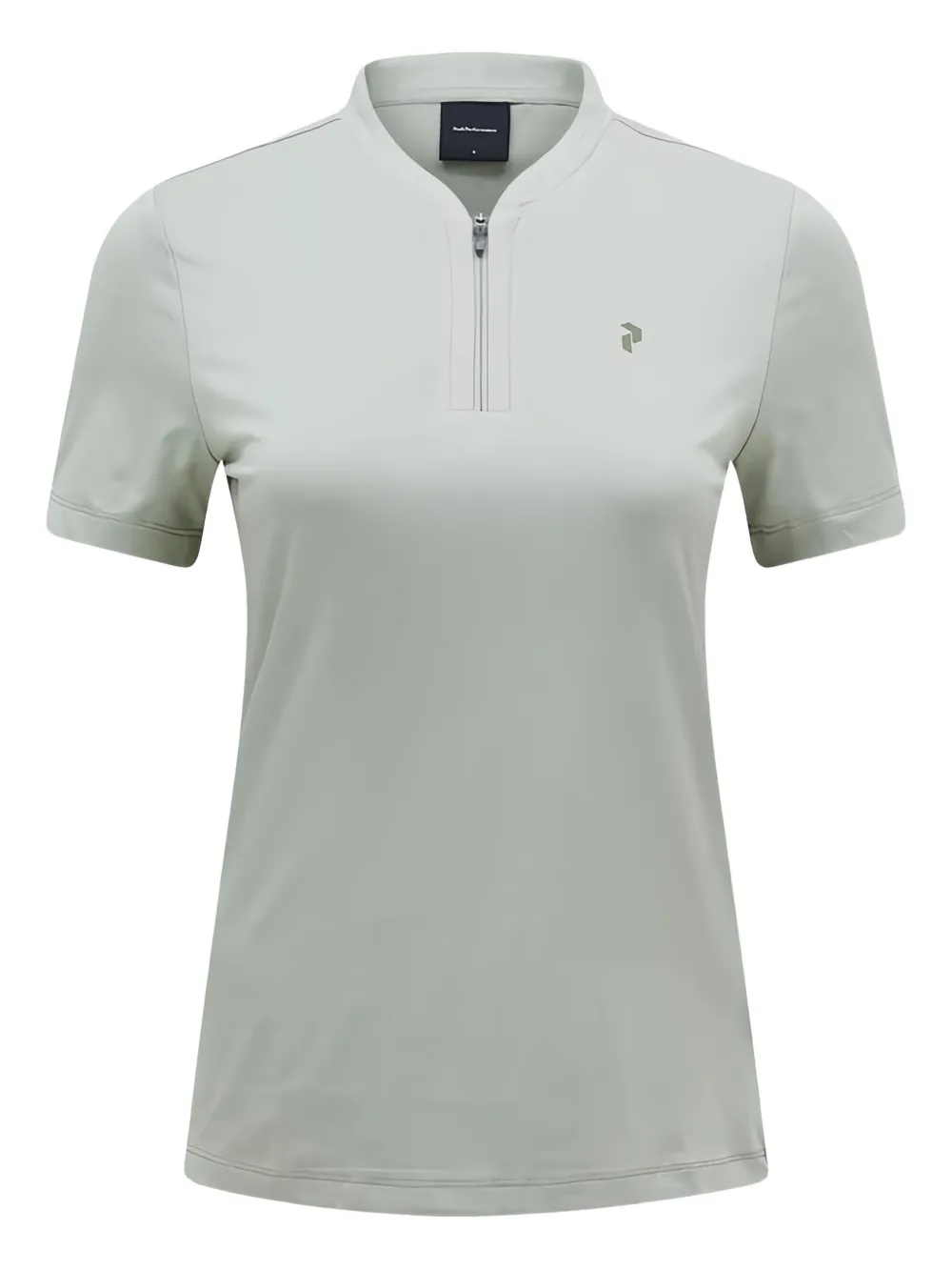 Peak Performance half-zip polo shirt - グリーン Peak Performance half-zip polo shirt - グリーン