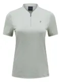 Peak Performance half-zip polo shirt - Green