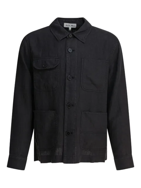 Alex Mill Hemdjacke mit aufgesetzten Taschen