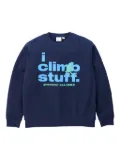 Gramicci graphic-print sweatshirt - Blue