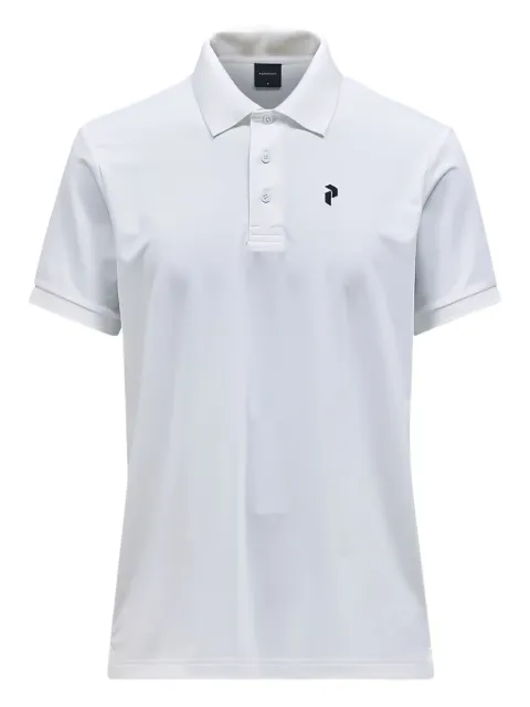 Peak Performance logo-embroidered polo shirt