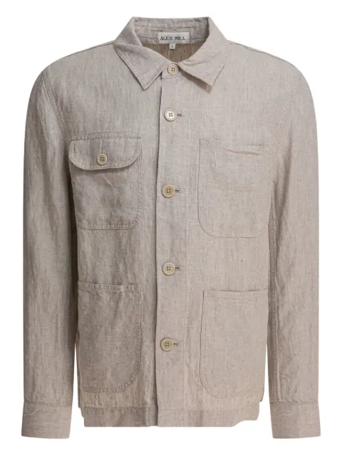 Alex Mill Work linen shirt jacket