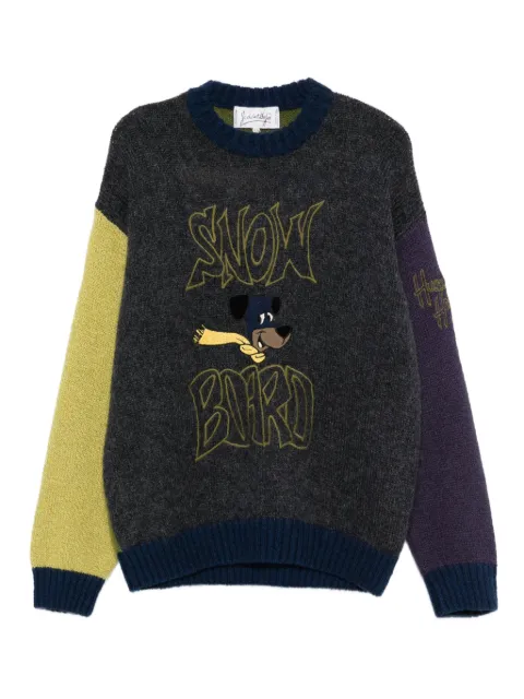 JC de Castelbajac Pre-Owned 1980s cartoon-embroidered sweater