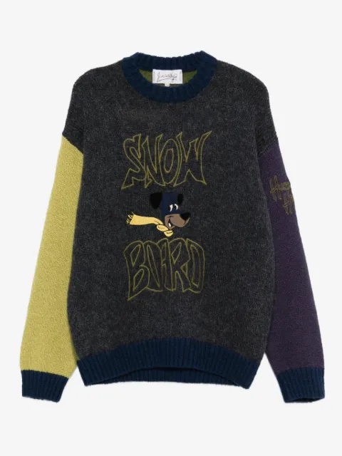 JC de Castelbajac Pre-Owned 1980s cartoon-embroidered sweater