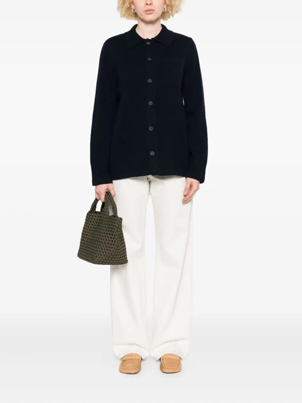 A.P.C. buttoned wool jacket | Shirt Jackets | Image 2