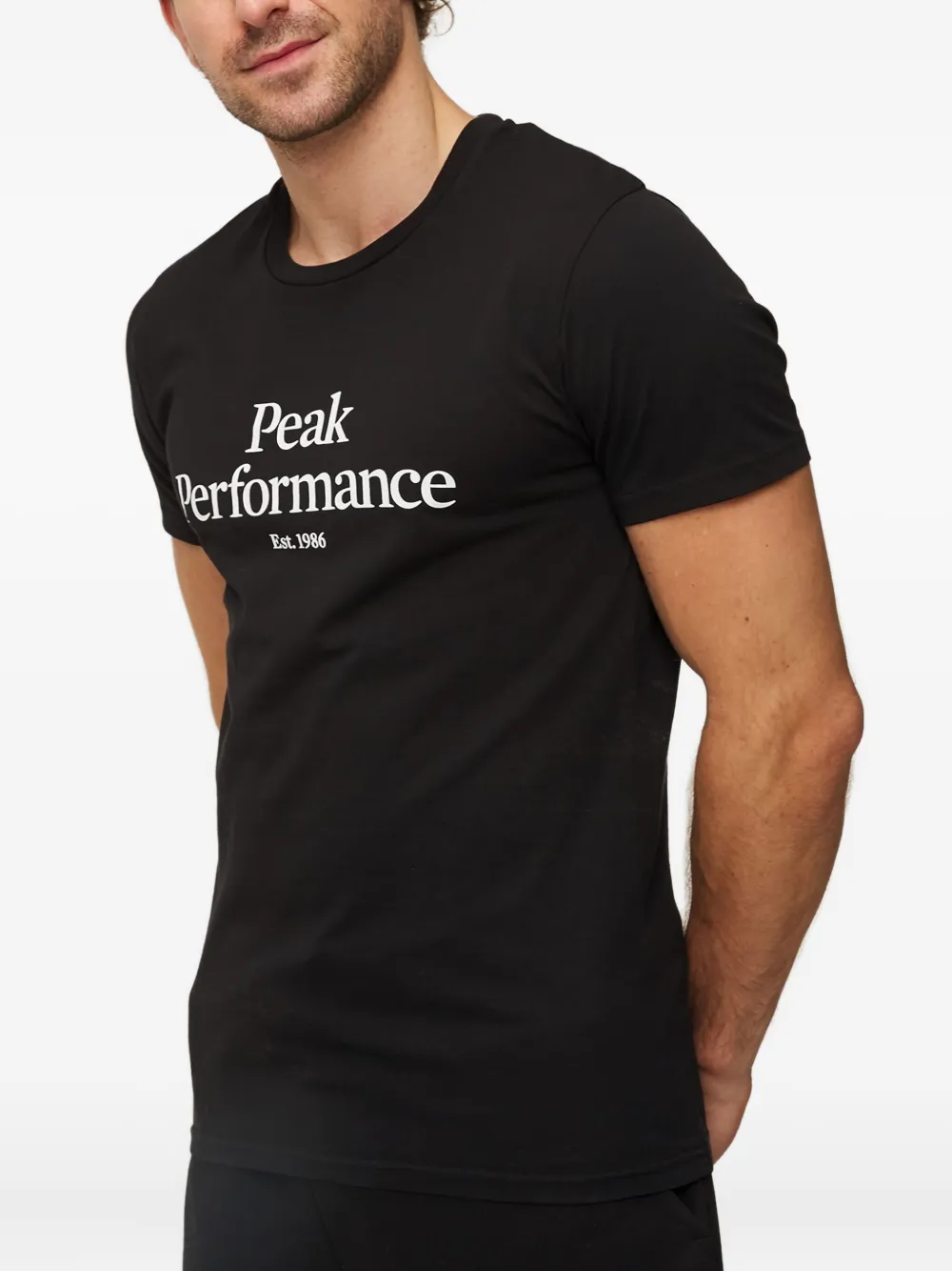Peak Performance Logo-print T-shirt In Black