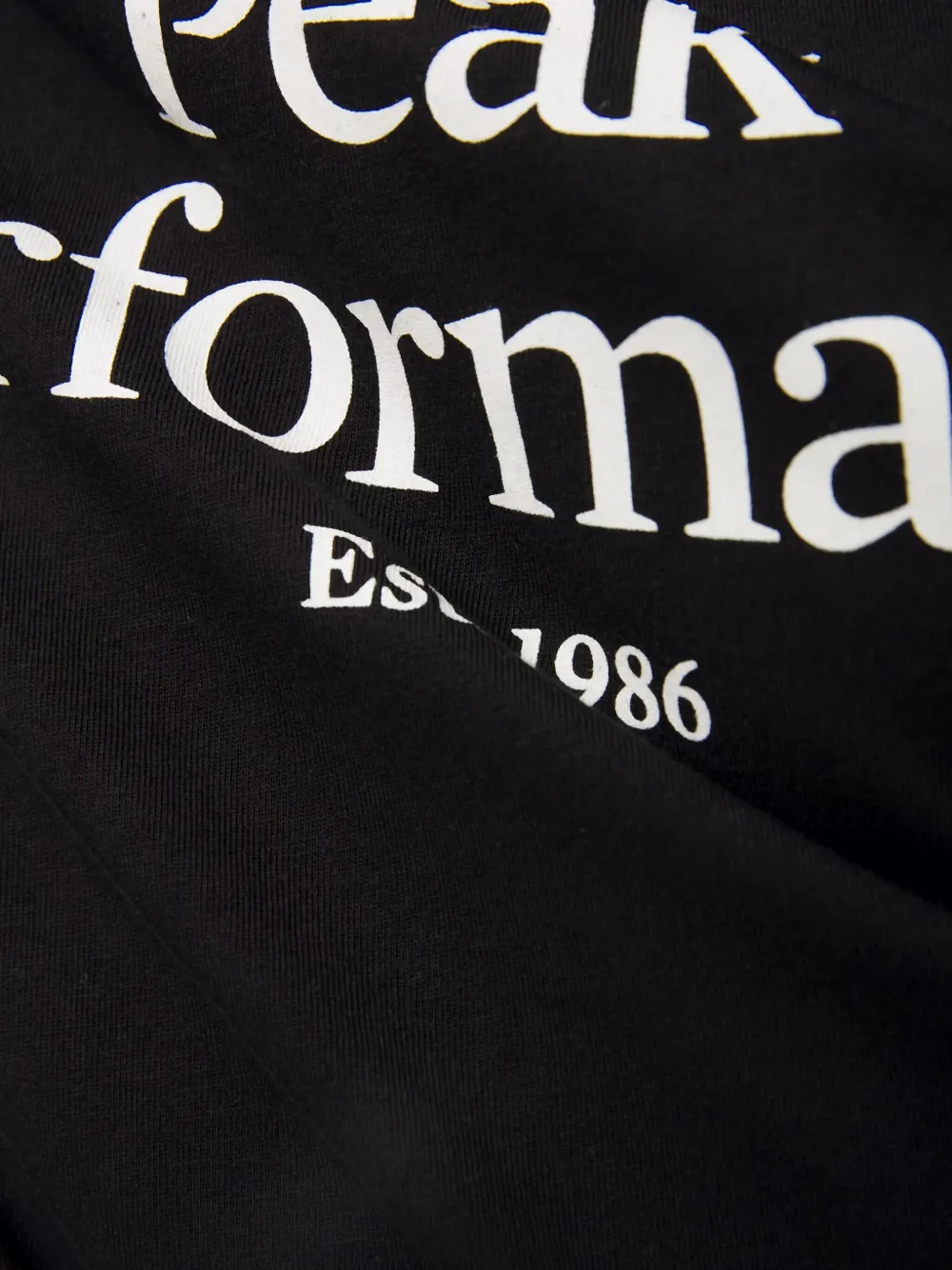 Peak Performance Logo-print T-shirt In Black