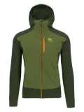 KARPOS hooded textured-panel jacket - Green
