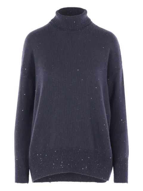 Brunello Cucinelli sequin-embellished sweater