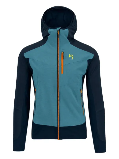 KARPOS Lede hooded panelled jacket