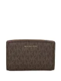 Michael Michael Kors monogram wallet - Brown