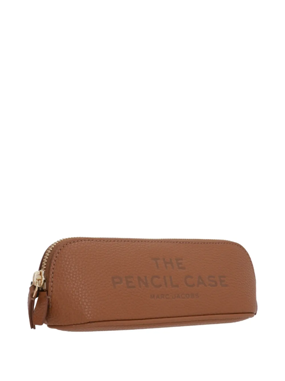 Marc Jacobs Leren etui met reliëf Bruin
