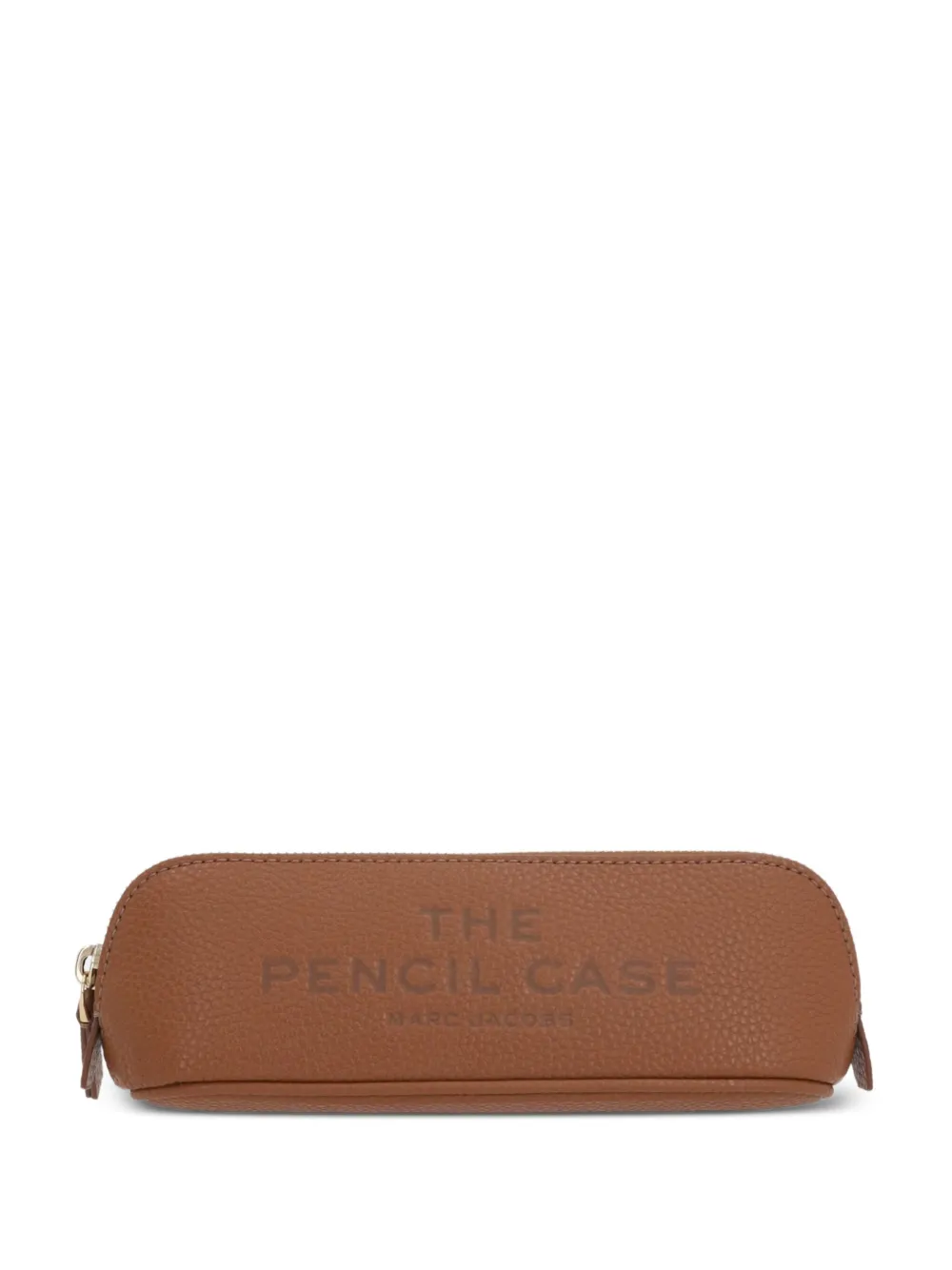 Marc Jacobs Leren etui met reliëf Bruin
