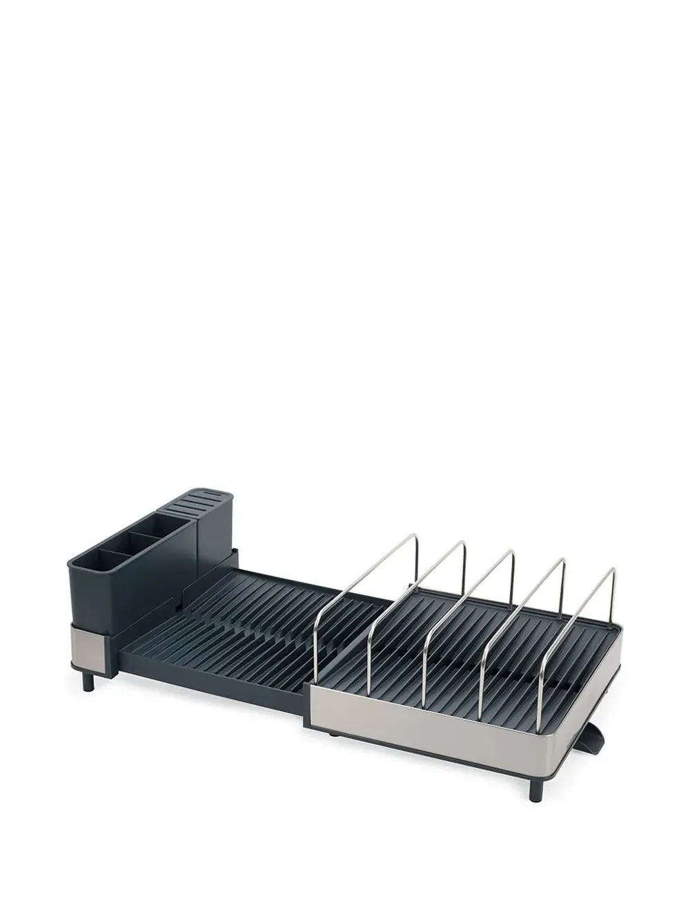 Cutlery-Draining Dish Rack