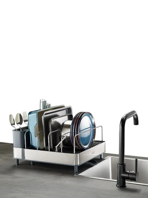 Joseph Joseph cutlery-draining dish rack - Main Image