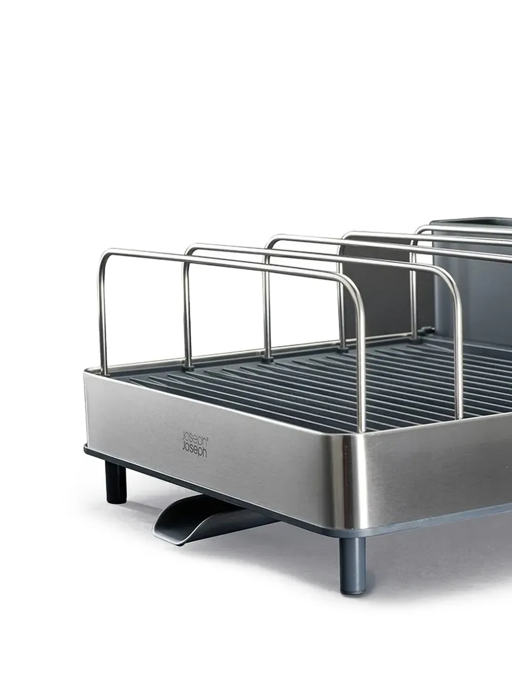 Cutlery-Draining Dish Rack