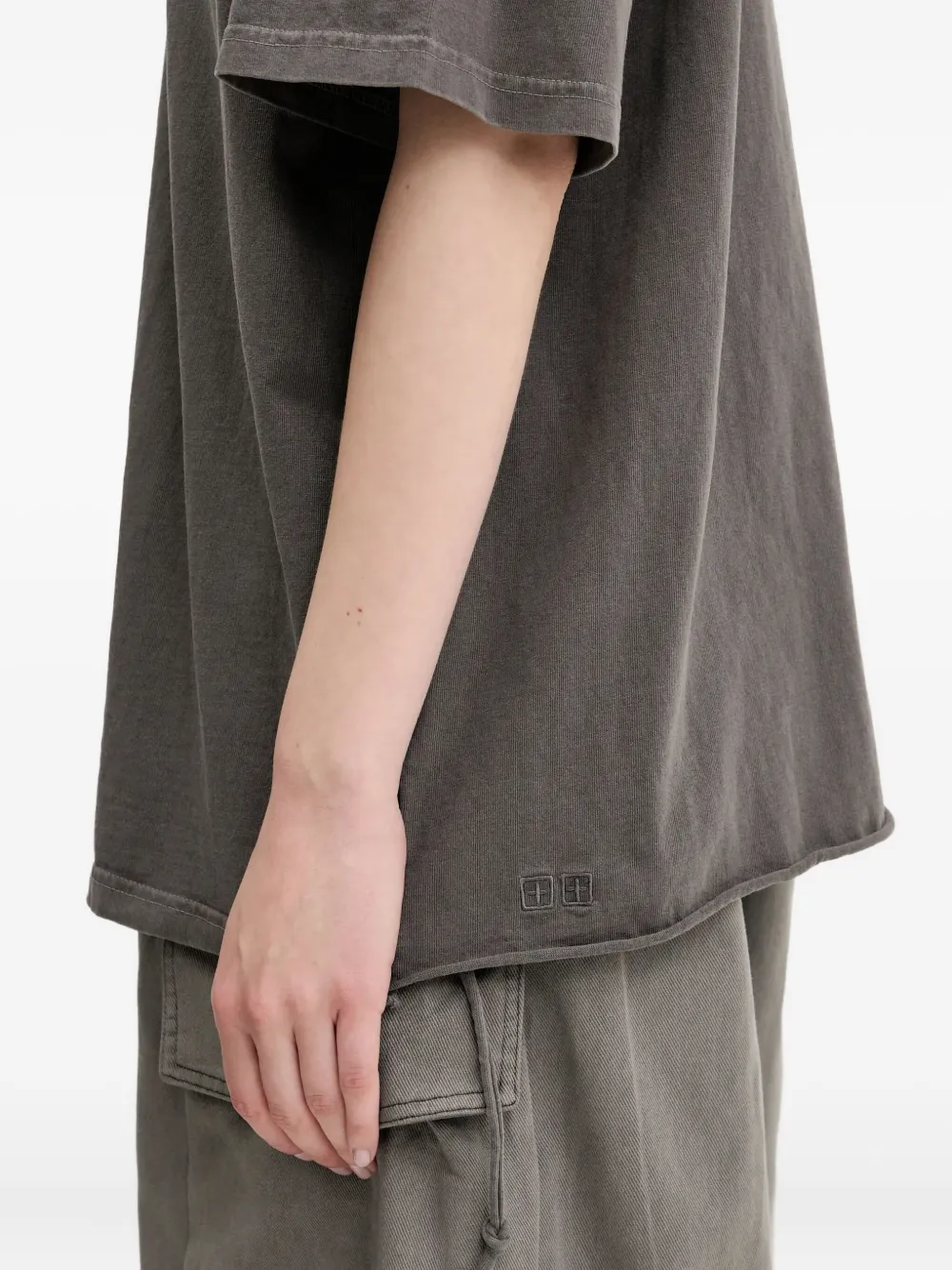 Ksubi T-shirt met logoprint Grijs