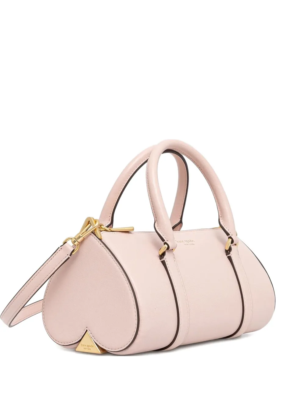 Kate Spade Icon Barrel kleine hartvormige crossbodytas Roze