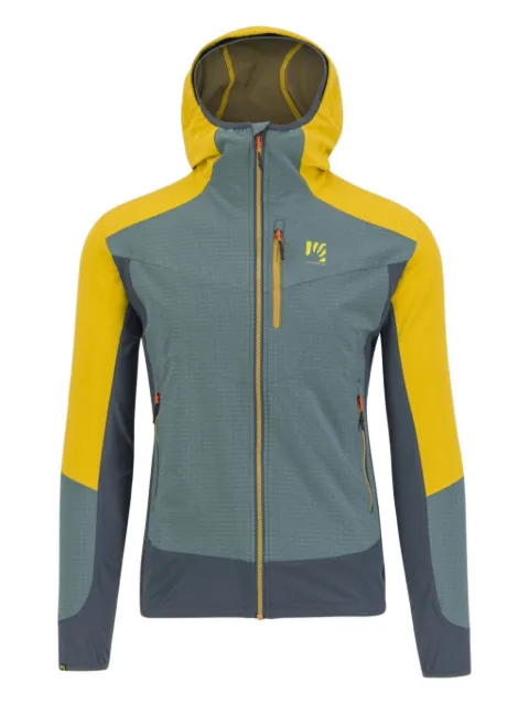 KARPOS hooded panelled jacket