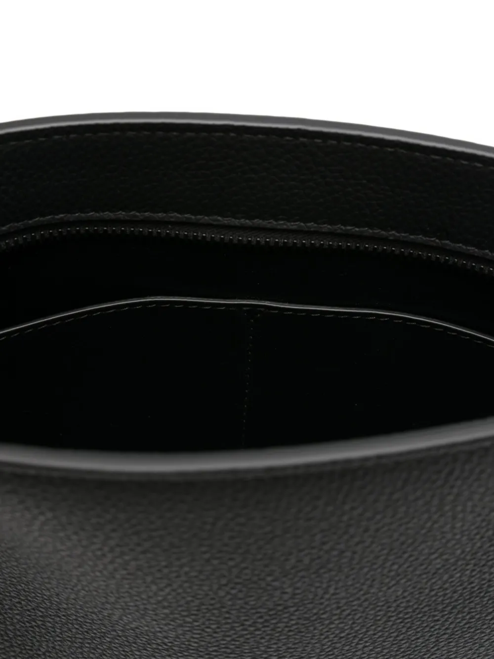 Ferragamo Clutch met gancini-gesp Zwart