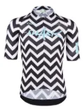 Q36.5 chevron-pattern cycling vest - Black