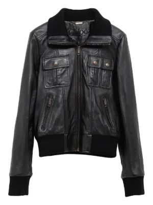 Chloé Leather Jackets | FARFETCH US