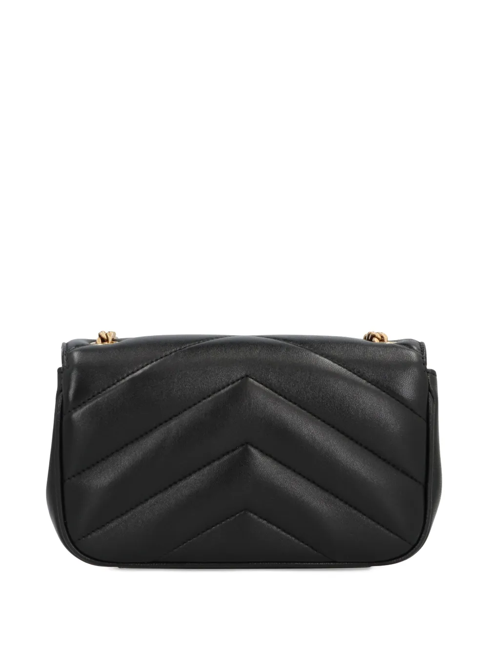 Saint Laurent mini Loulou shoulder bag Zwart