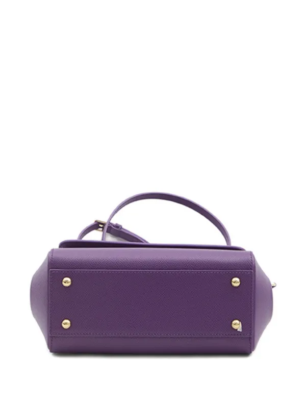 Dolce & Gabbana Sicily ハンドバッグ M | パープル | FARFETCH JP