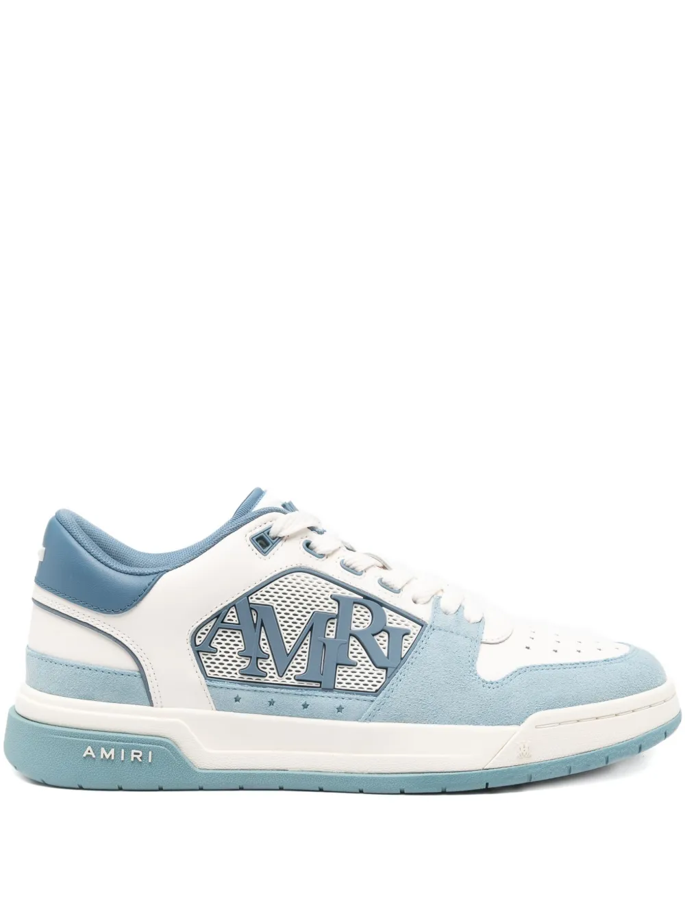 AMIRI logo-detail leather low-top sneakers White