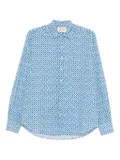 MC2 Saint Barth geometric-print shirt - Blue