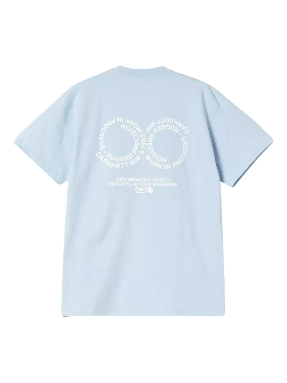 Carhartt WIP Katoenen T-shirt met grafische print Blauw
