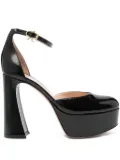 Gianvito Rossi 120mm platform ankle-strap heeled pumps - Black